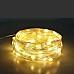 warm white solar string lights outdoor