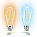 ST64 filament light bulbs