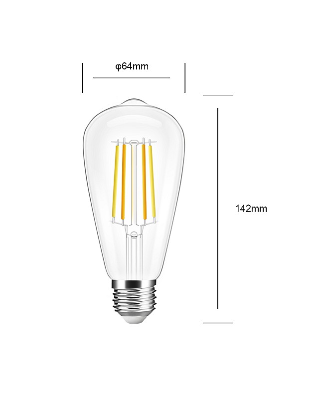 zigbee pro filament light bulbs