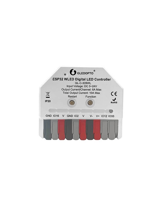 Best mini ESP WLED controllers for digital LED strips