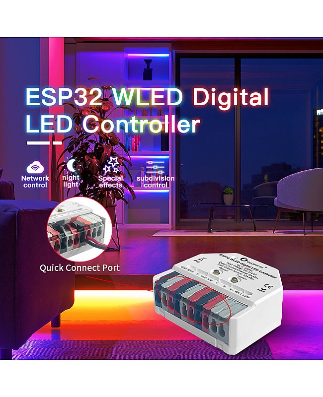 Top rated mini ESP WLED LED strip controllers