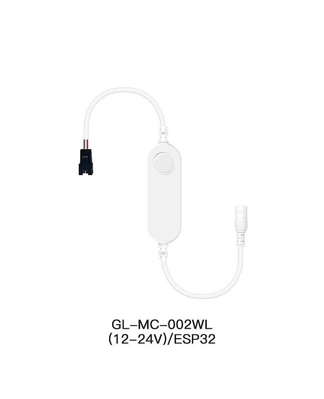 24V mini inline WLED LED light controller with C connector