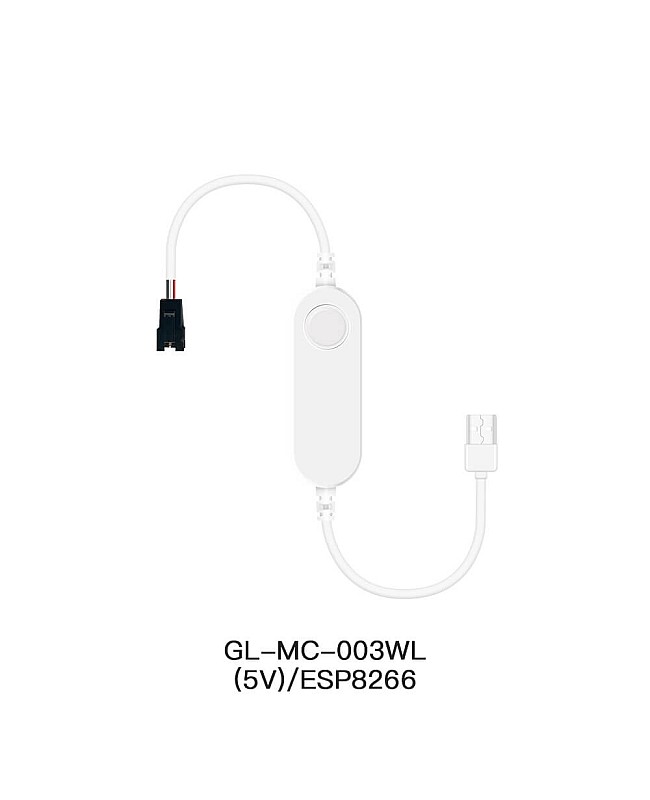 5V inline WLED LED lighting controller with USB connector