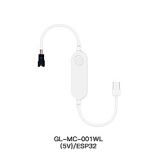 5V mini inline WLED LED strip controller with USB port