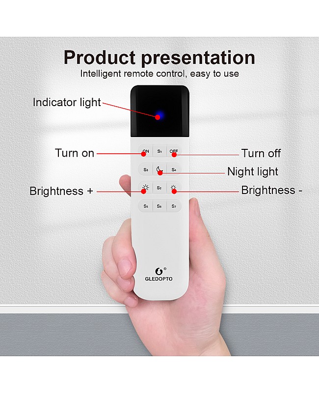 Gledopto WLED remote