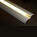 Glare-free under cabinet flat LED aluminum profiles