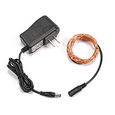 LED Wire String Lights With DC Connector