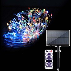 Solar Powered Outdoor Fairy String Lights