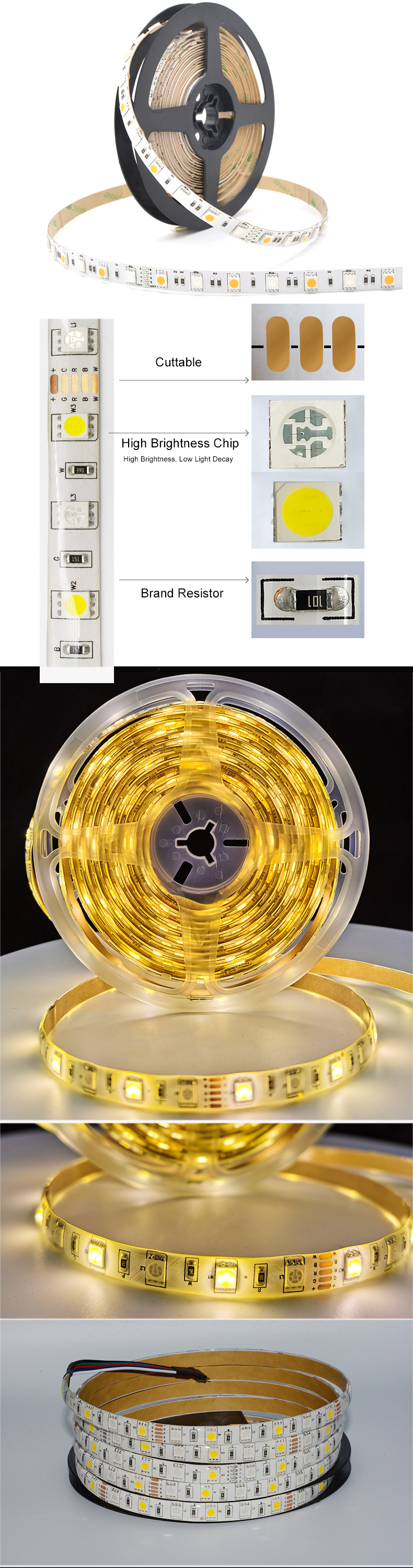 RGBW LED Strip Light