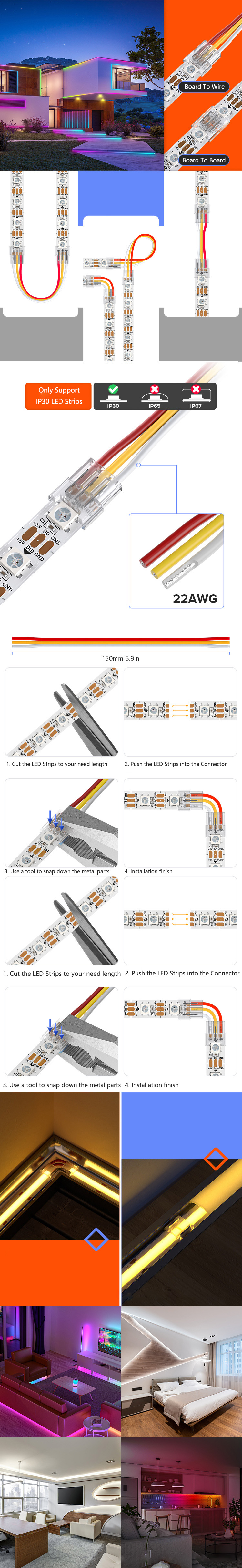 Mini SMD LED Connectors