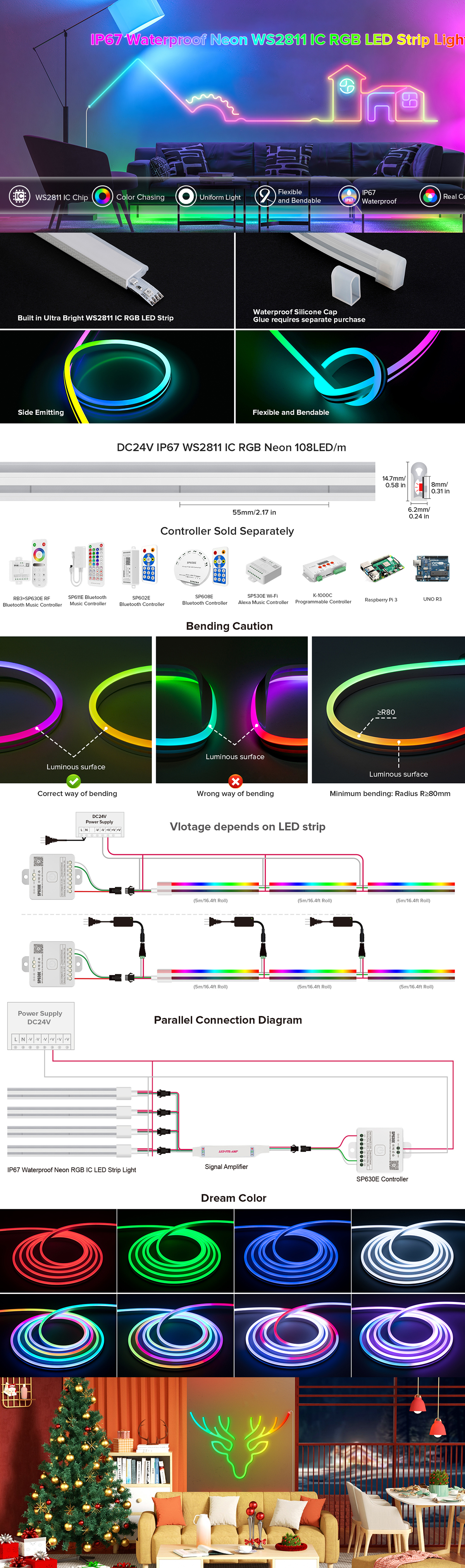 Bend Neon LED Strip