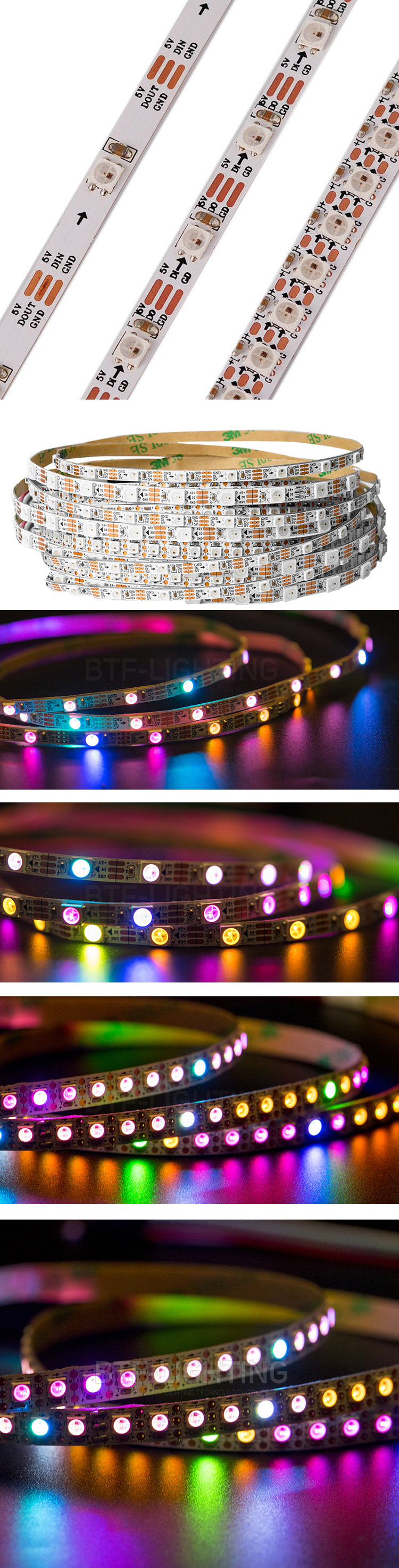 5v sk6812 led strips