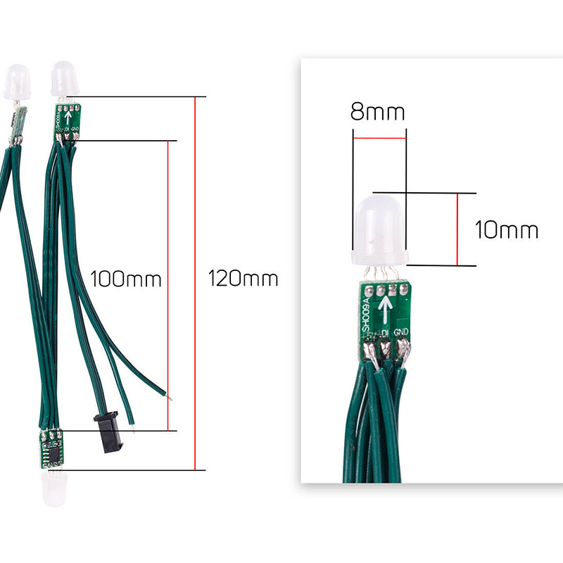 Digital Programmable WS2811 Holiday String Lights