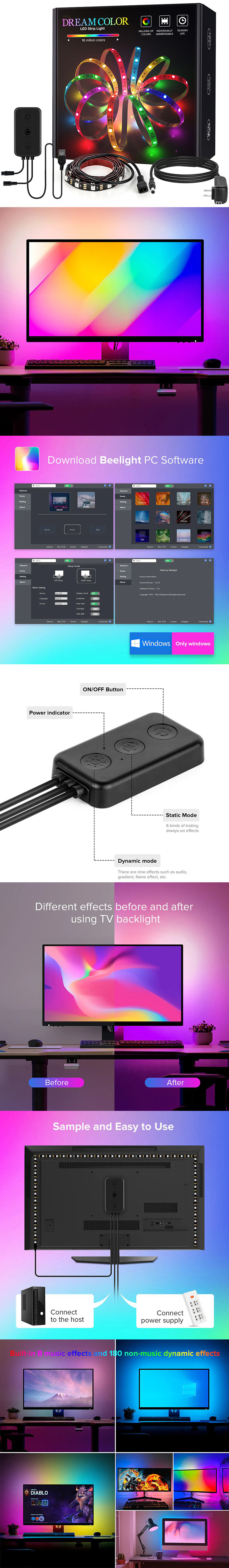 RGBIC Immersion Light Kit