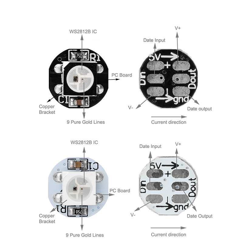 Full Color Pixel Battery Powered Christmas Lights