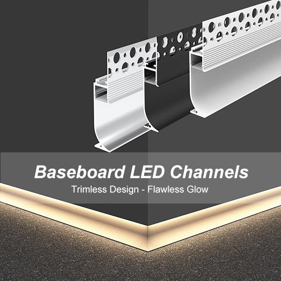 Skirting Board Light Channels