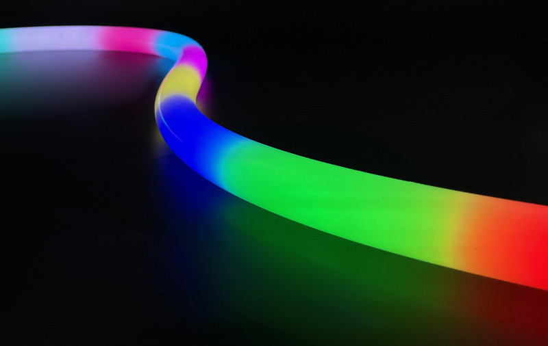 Silicone LED strip light tubes
