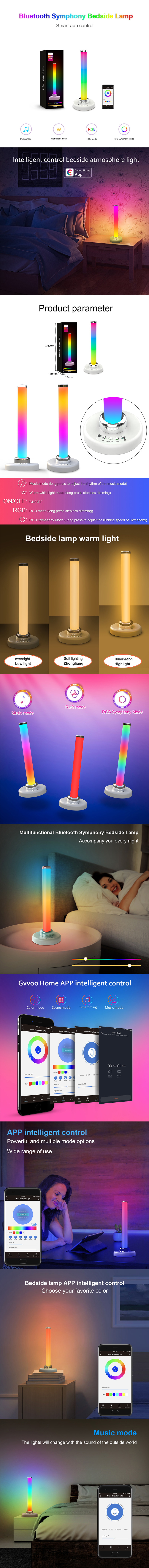 GVVOOHOME HCP057 Ambient Lighting Kit For Bedroom