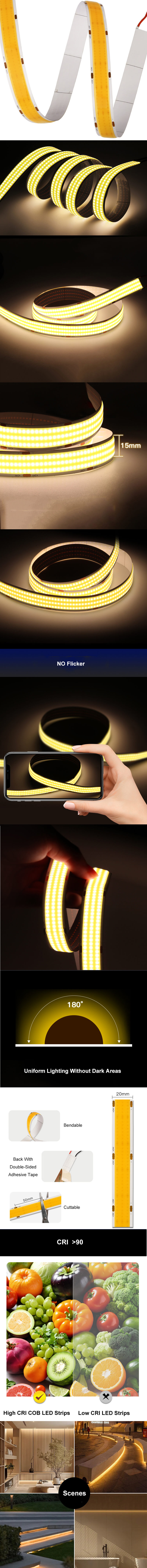 Bright Ceiling LED Light Strips