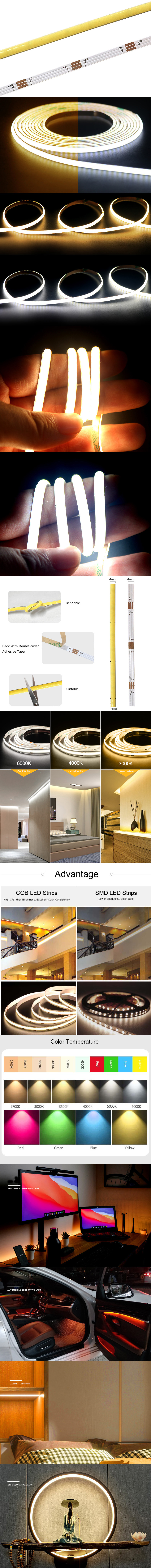 Seamless COB LED Tape