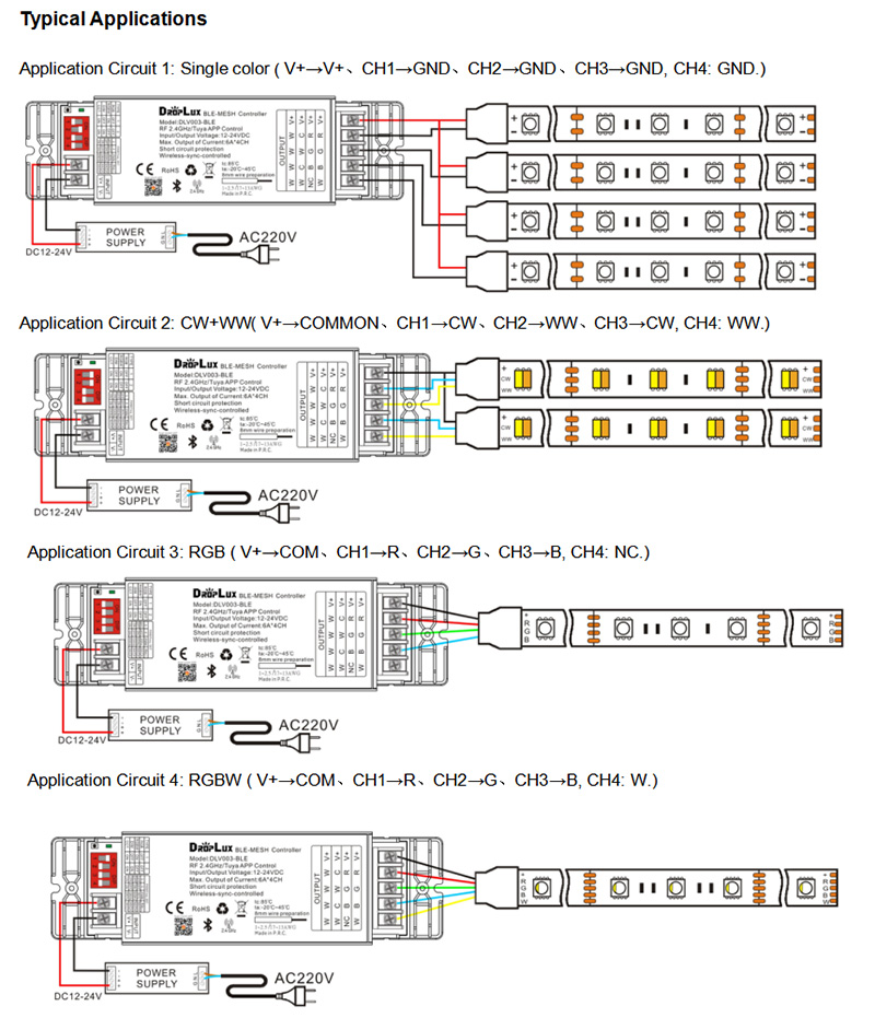 Ble Mesh LED Controller