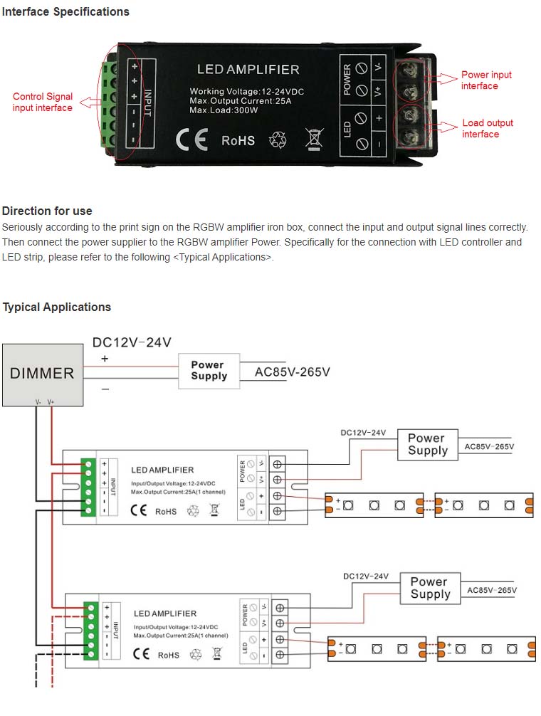 LED Strip Booster