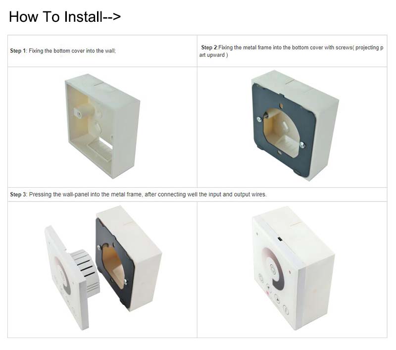 How To Install The LED Wall Panel Controller