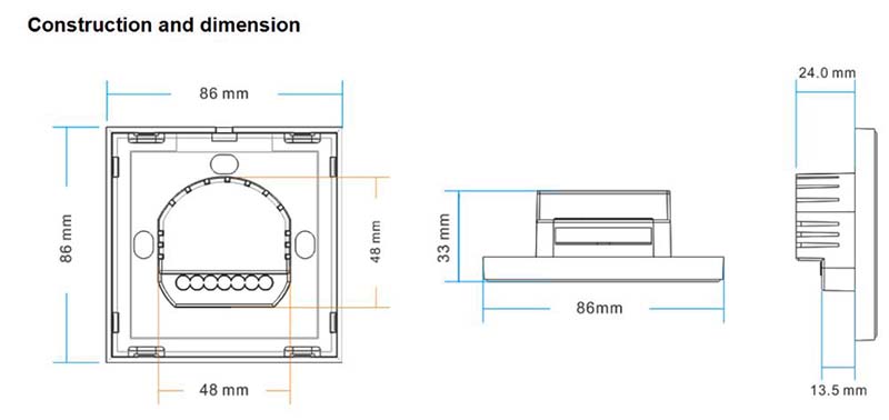CCT Wall Panel LED Controller