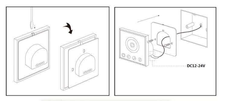 RF Wall Panel CCT LED Controller