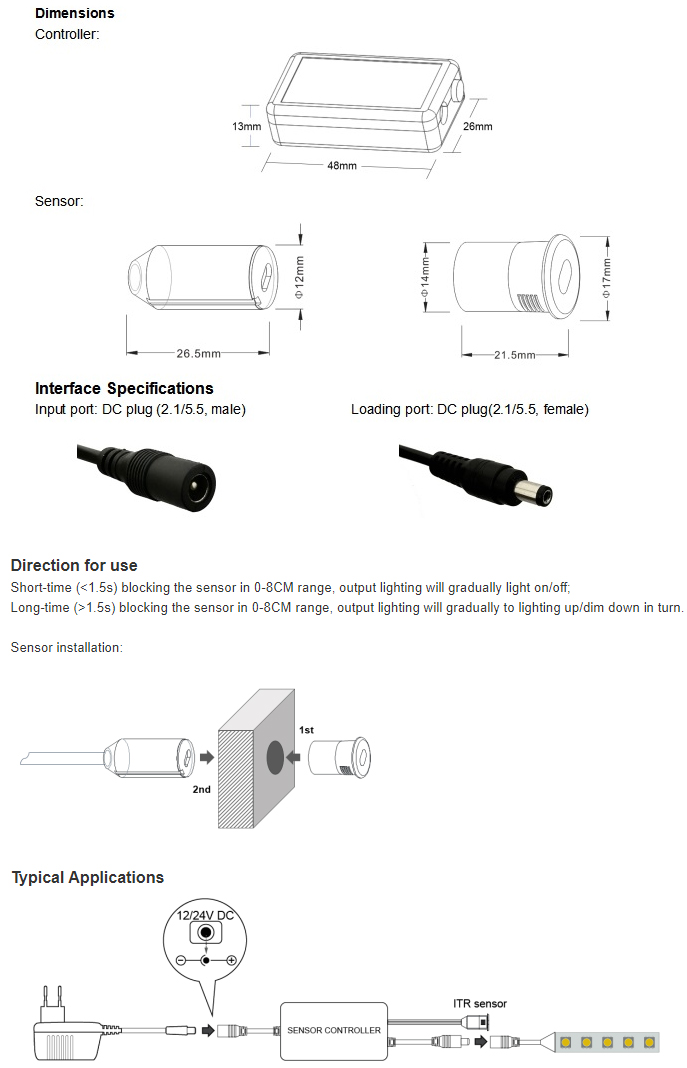 PWM LED Lamp Dimmer