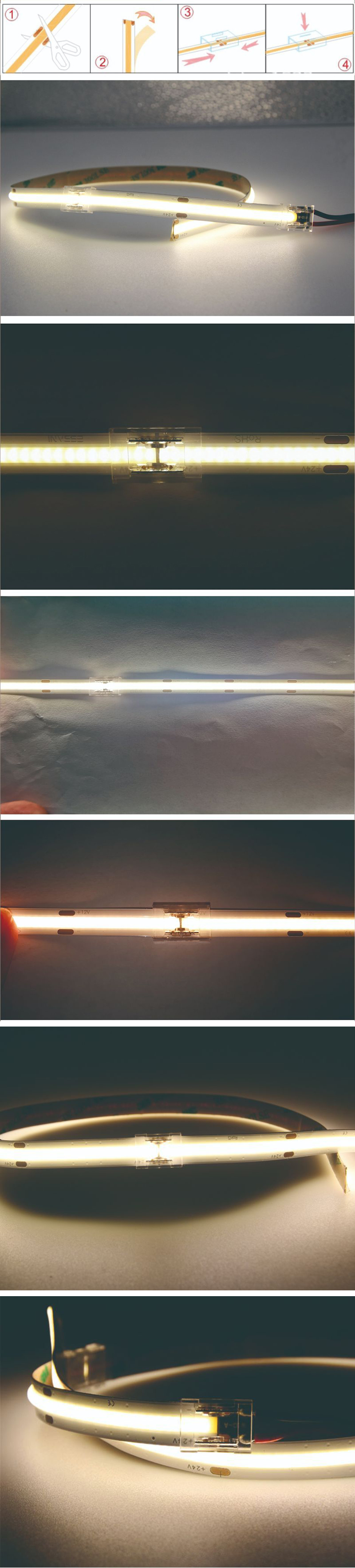 COB LED Light Connector