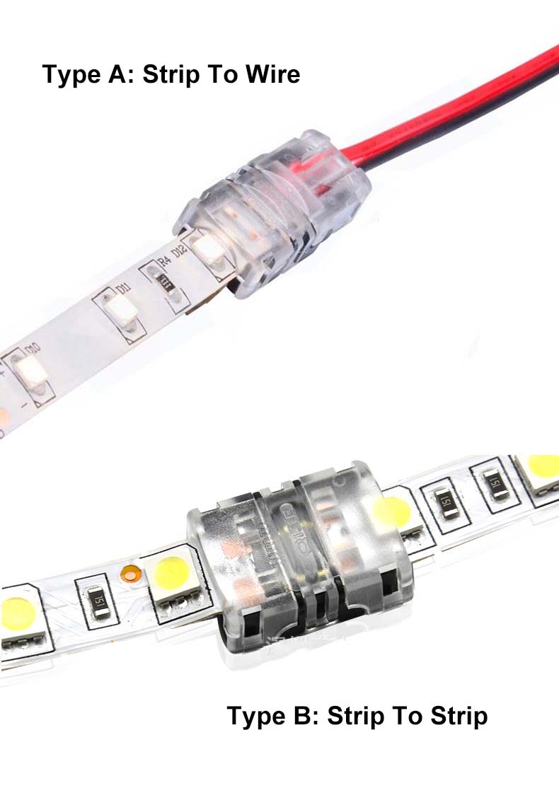 Solderless Light Connectors Types