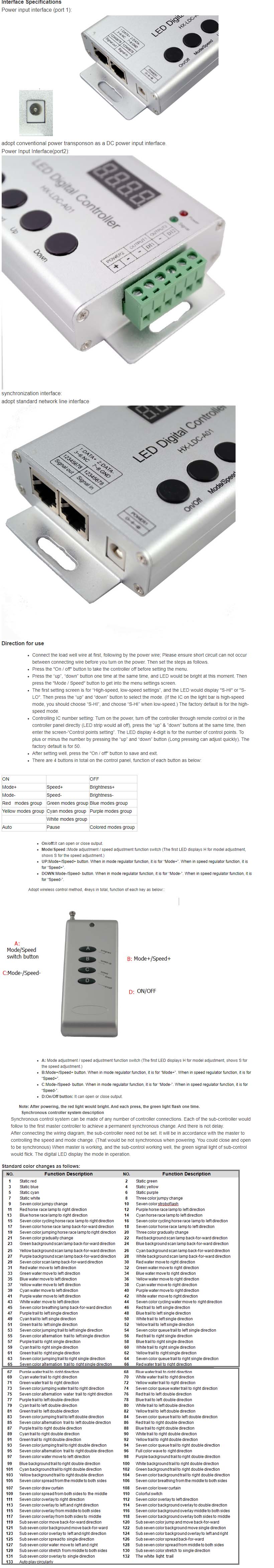 WS2812B LED Strip Controller