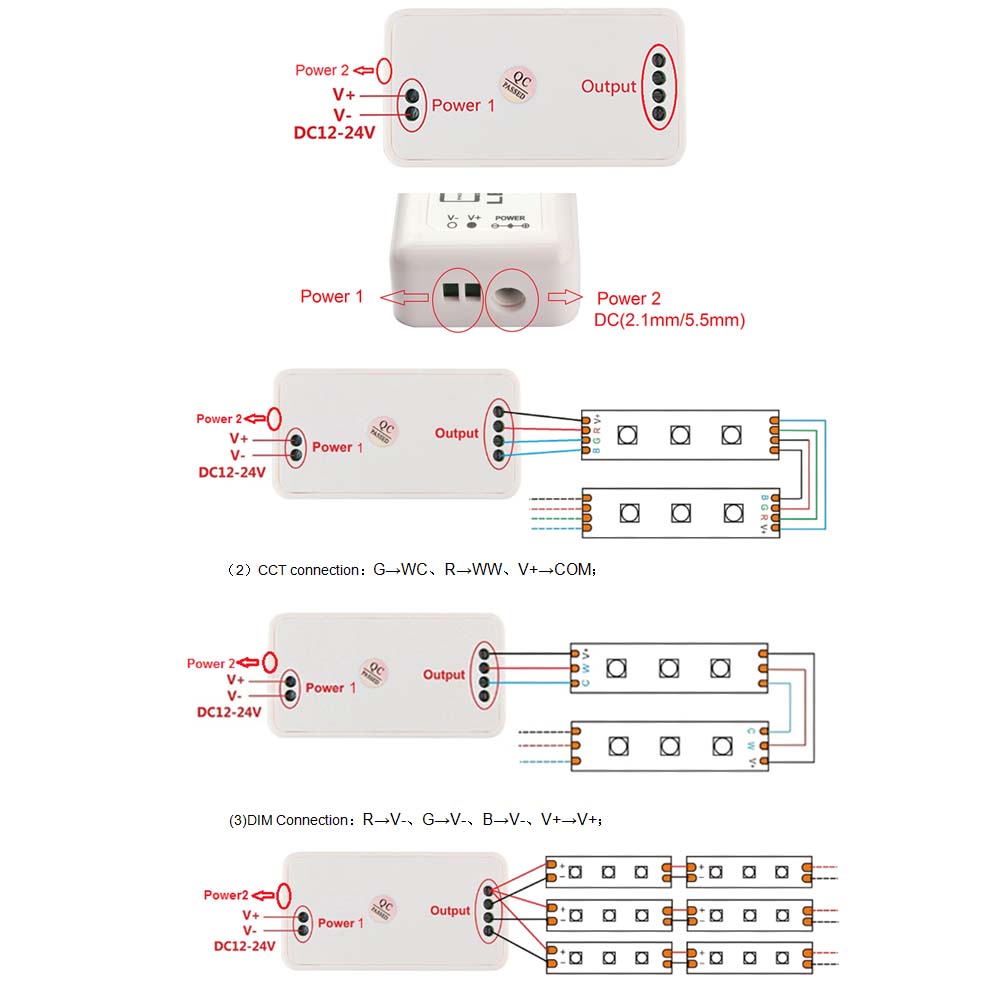 LED Lights WIFI Controller
