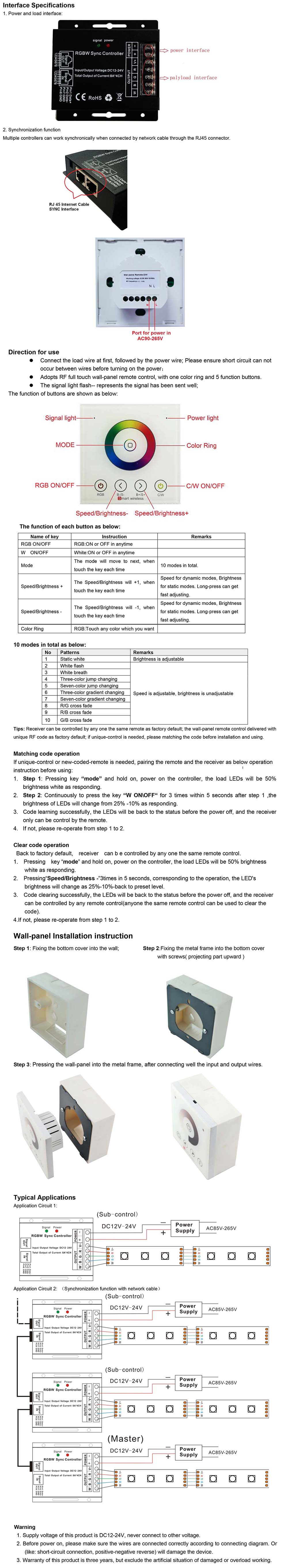 Hoion SZ600 LED Remote Controller
