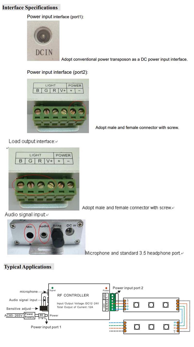 music LED controller