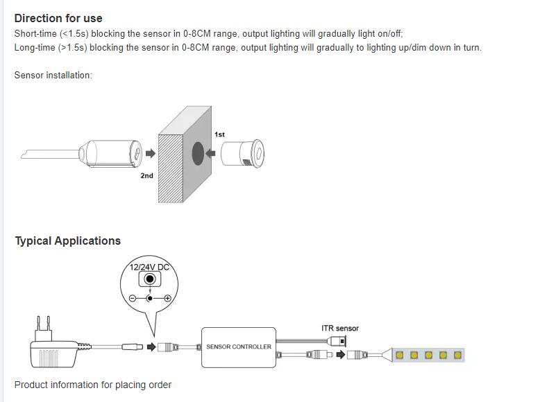 Mini LED Dimmer Application