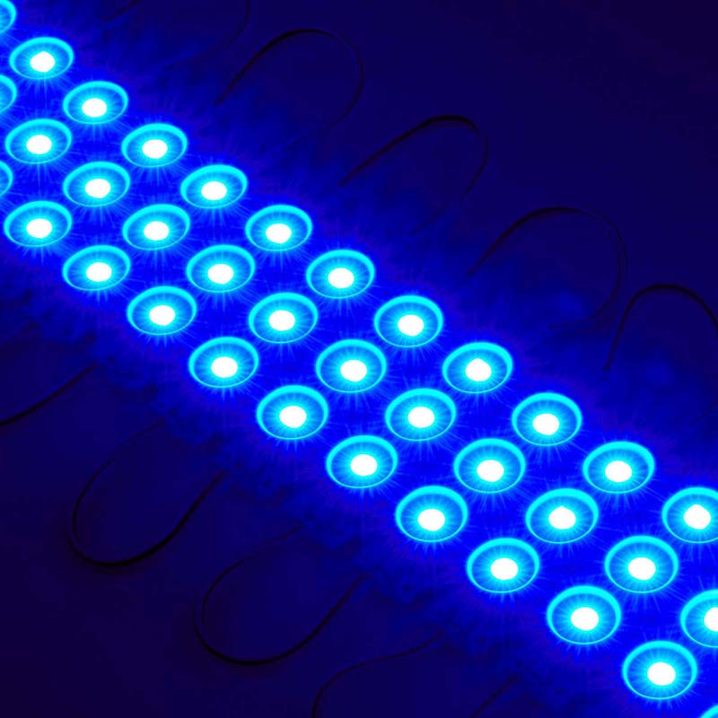 LED Display Cabinet Module Blue