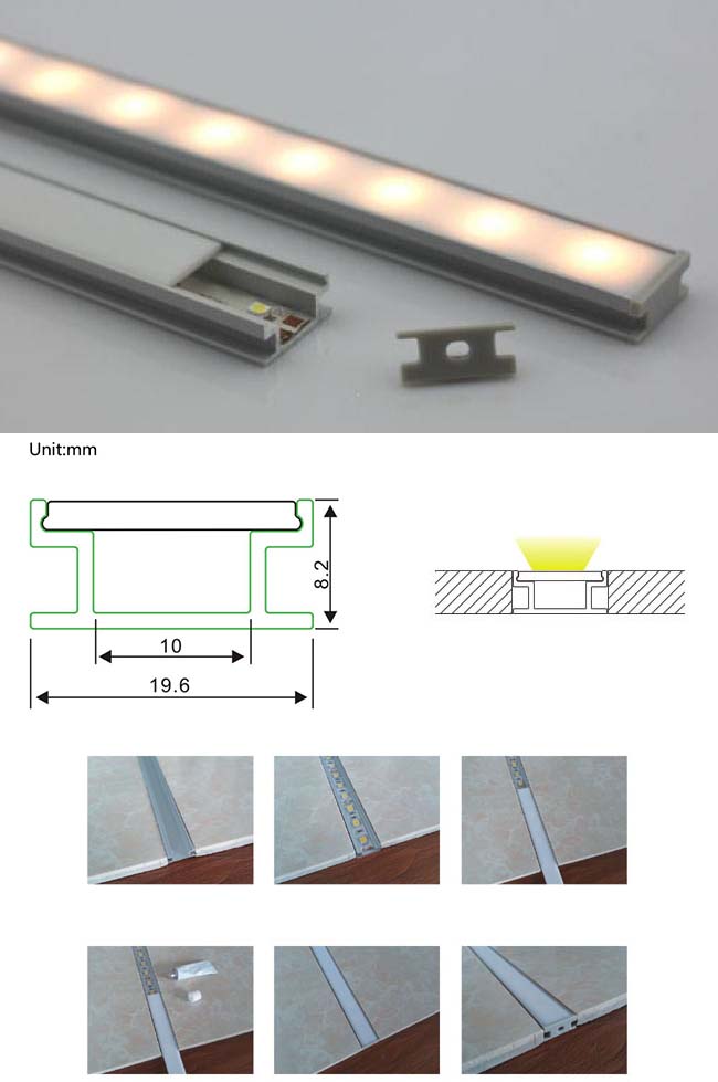 Aluminum LED Extrusion Application