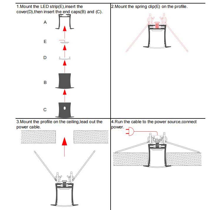 How To Install LED Strip Extrusions