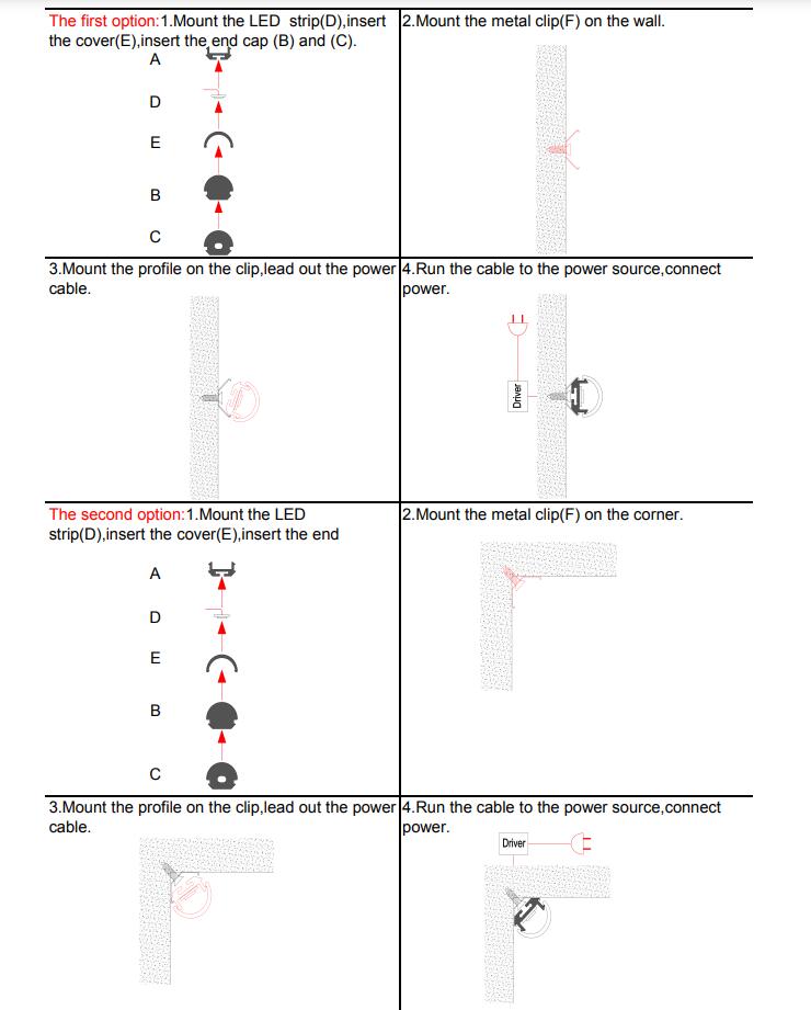 How To Install Linear Profile Light