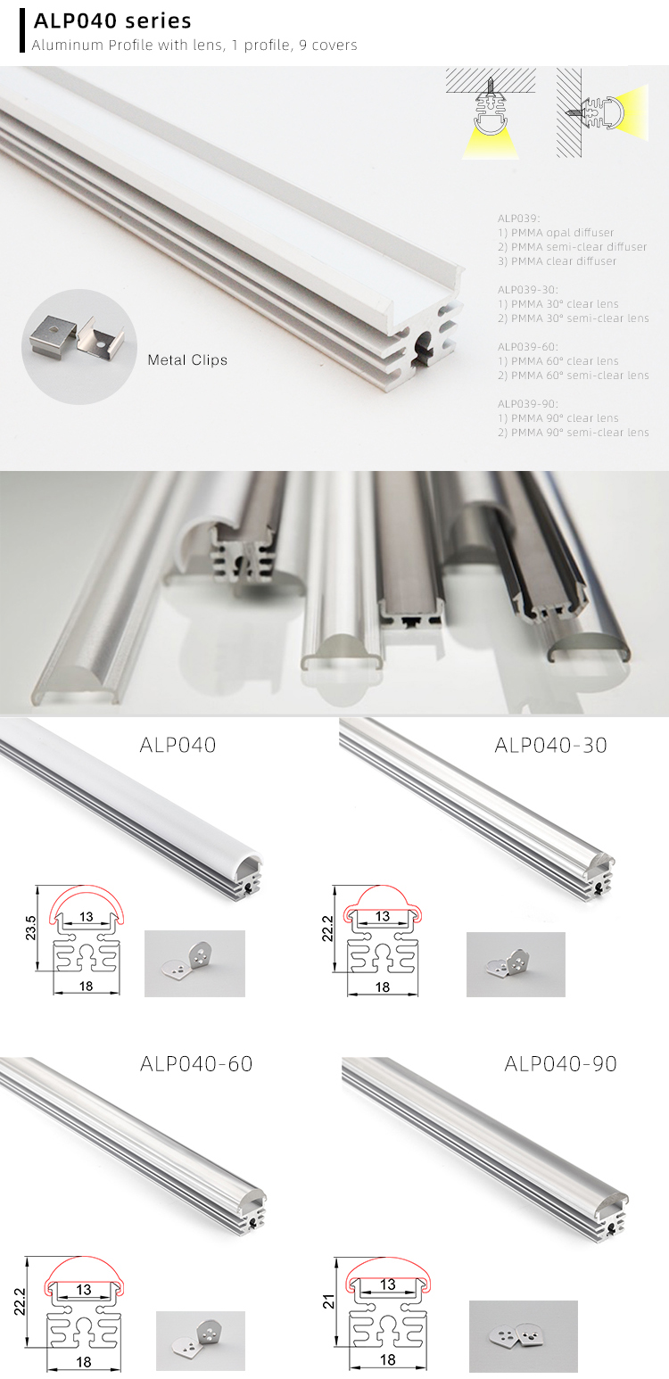 LED Tape Lighting Channel
