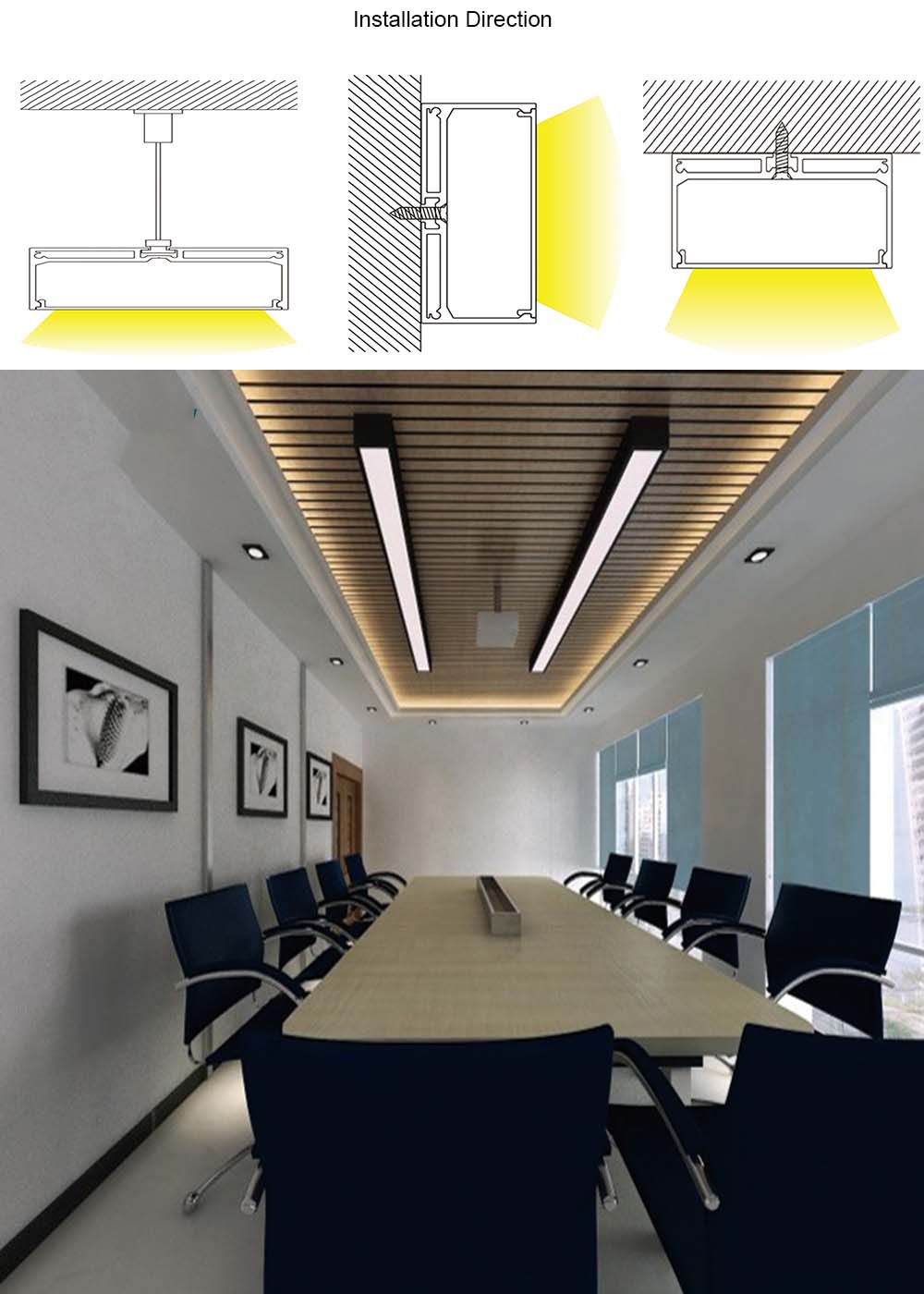 Light Channel Diffuser Application And Installation Direction
