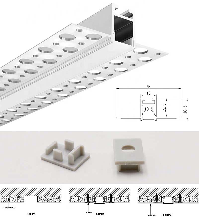 Dry Wall LED Strip Profile