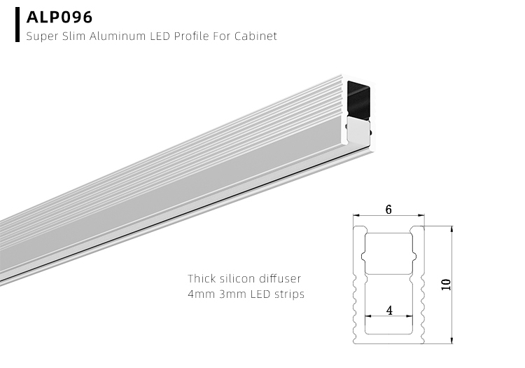 Aluminum Profiles For LED Strips