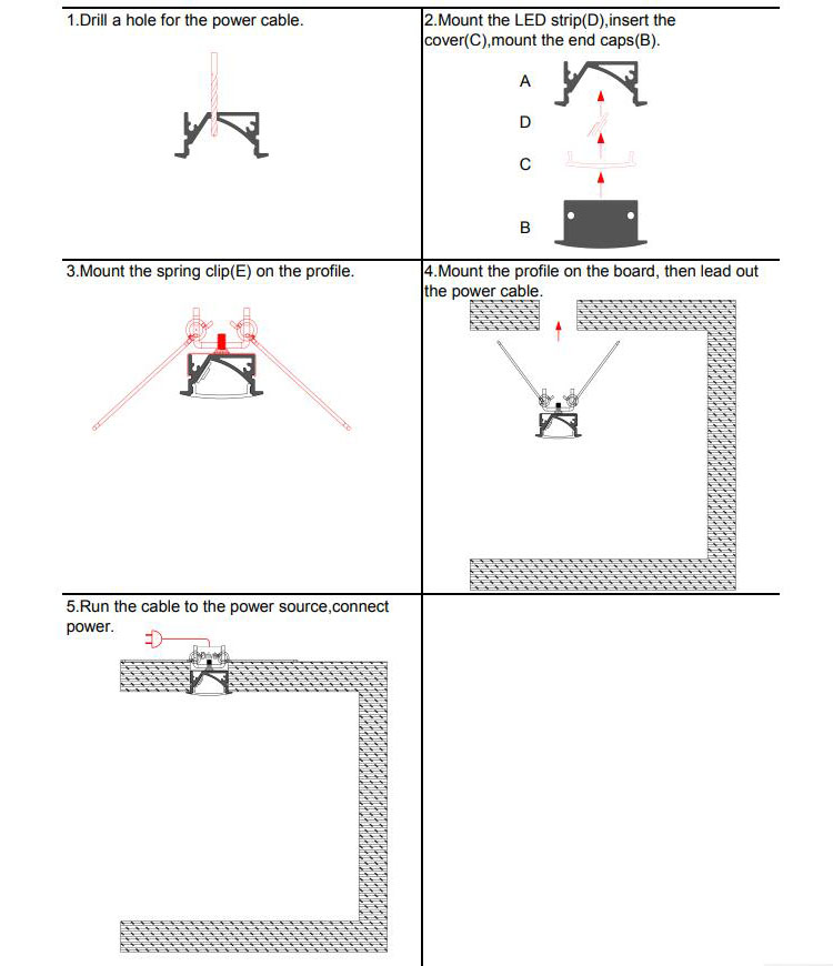 How To Install Polarized Lighting LED Extrusion Diffuser