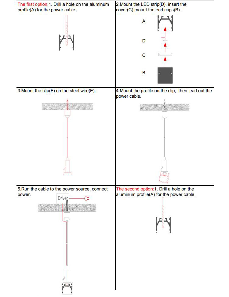 LED Strip Diffuser DIY