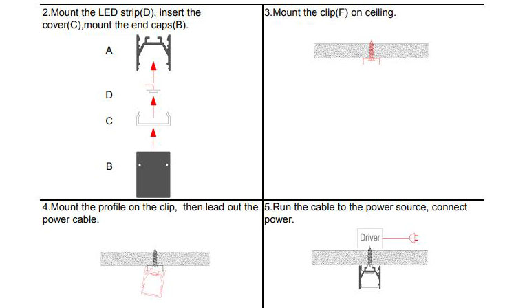 How To Install LED Mounting Extrusions