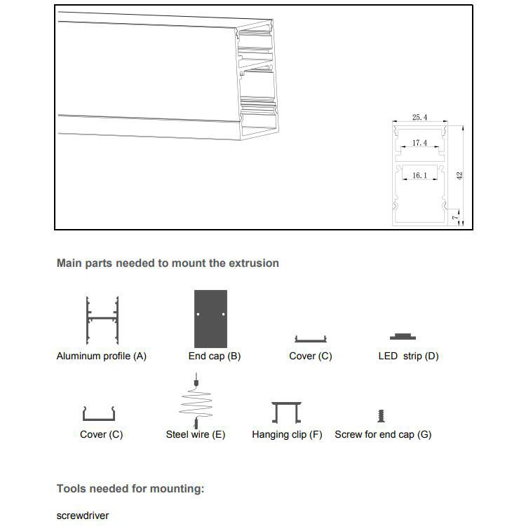 Extruded LED Housing