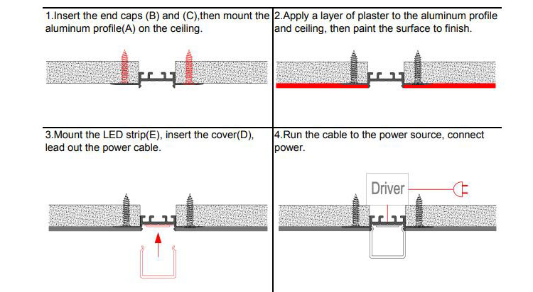 How To Install LED Light Extrusions